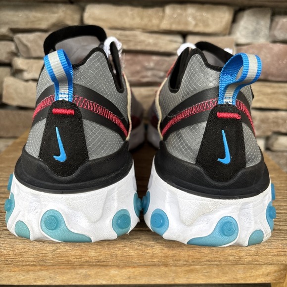 Nike React Element 87 Dark Grey Photo Blue Men\'s Size 11 - AQ1090-003 main image 9